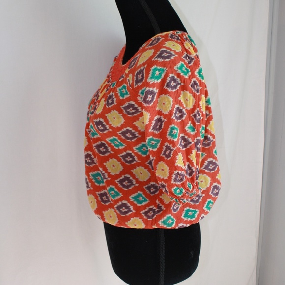 Ralph Lauren Chaps Navajo inspired cotton top S 7 - Picture 5 of 6